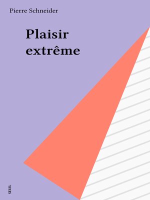 cover image of Plaisir extrême